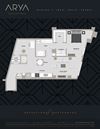 One Bedroom One Bath Haring 1 Floor Plan One Bedroom One Bath Haring 1 floor plan at Arya Peachtree, Atlanta